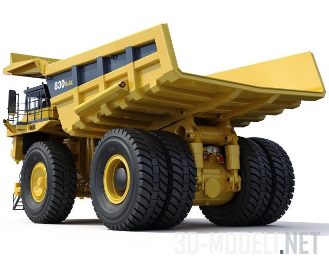 3D модель Карьерный самосвал Komatsu 830E AC