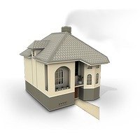 3D модели: дома, коттеджи, здания