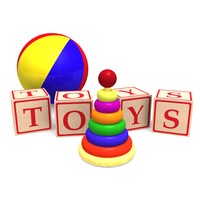 3D модели: игрушки, детское