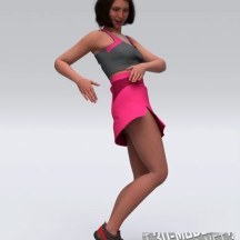 Daz3D, Poser: Dance Rhythmic V4 for Genesis 9