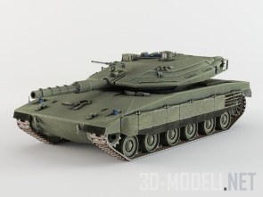Израильский танк «Меркава» Mid-Poly