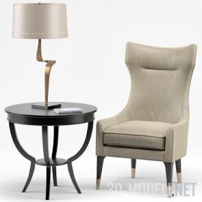 Мебельный сет от Sheffield Furniture с лампой Thad