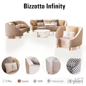 Мебель Infinity от Bizzotto