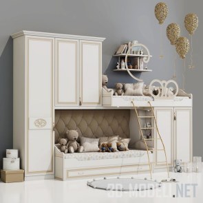 Мебель для детской Happy Night COMPOSIZIONE 403 Ferretti e Ferretti