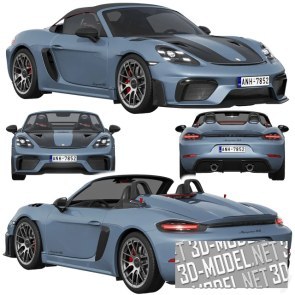 Автомобиль Porsche 718 Spyder RS 2024