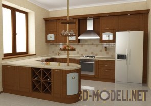 Классическая кухонная мебель «GINEVRA»