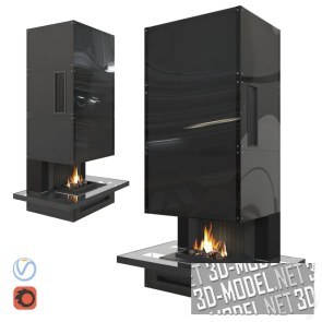 Камин с топкой Brunner Urfeuer Panorama 50-66 от Almod Fireplaces