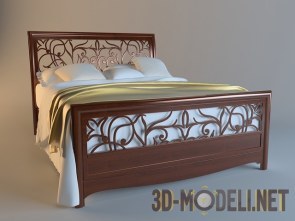 Деревянная кровать Tiepolo Beta Mobili Malvezzi