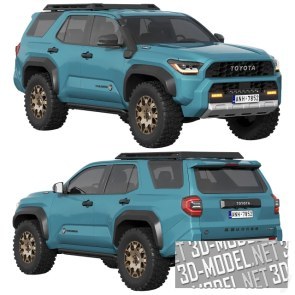 Джип Toyota 4Runner Trailhunter 2025