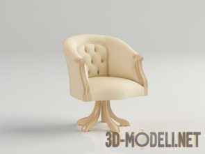Кресло с деревянными ножками Harmony 317 AR Arredamenti