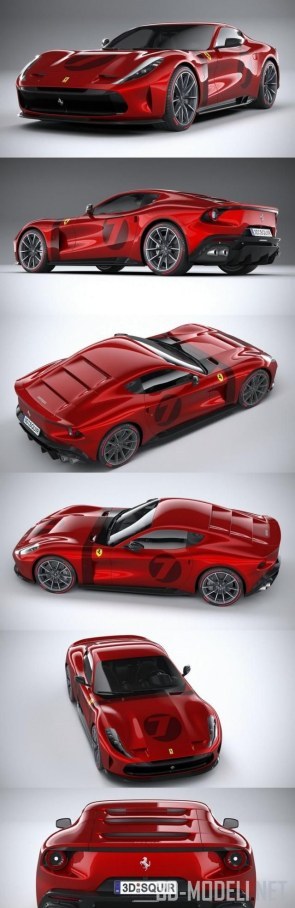 Суперкар Ferrari Omologata 2020