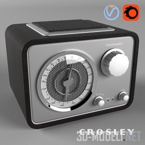 Винтажный радиоприемник Crosley
