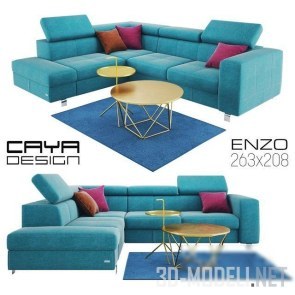 Диван ENZO от Caya Design
