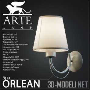 Бра Orlean от Arte Lamp