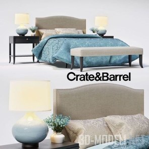 Кровать Colette от Crate&Barrel
