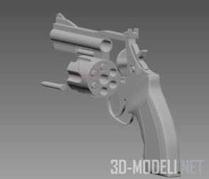 Моделирование револьвера в 3ds Max