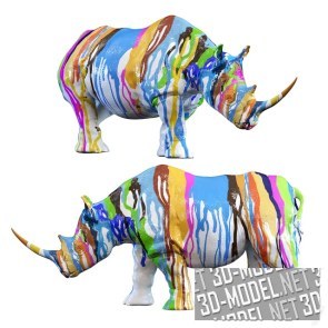 Носорог Rhino Colore от KARE design