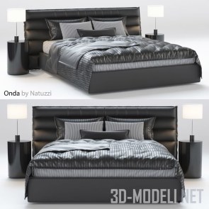Двуспальная кровать Natuzzi Onda