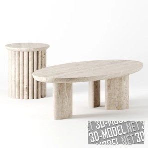 Кофейные столы от McGuire Furniture