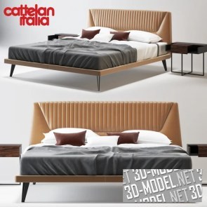 Кровать Amadeus от Cattelan Italia