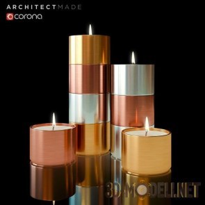 Декоративные свечи TREPAS от Architectmad