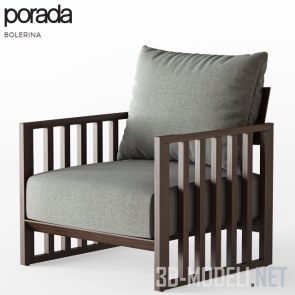 Кресло Bolerina от Porada