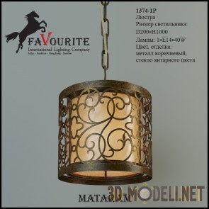 Потолочный светильник Favourite «Mataram» 1374-1P