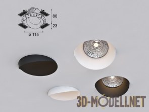Встраиваемый светильник «Asy Wink» от Modular