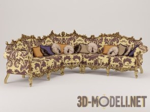 Угловой диван 12401 от Modenese Gastone