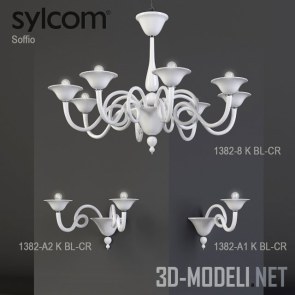 Набор светильников Sylcom Soffio 1382-8 +A1+A2