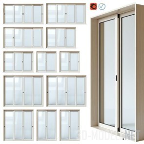 12 вариантов раздвижных окон и дверей