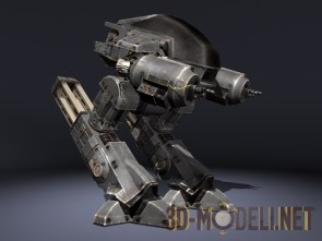 Робот ED-209 из  блокбастера «Робот-полицейский» (Robocop)
