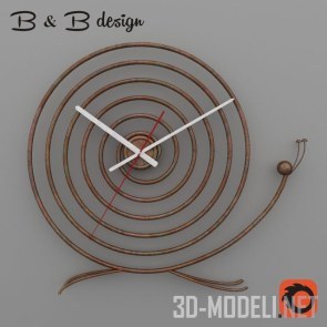 Часы-улитка от BsB design