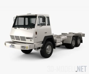 Грузовик Steyr Plus 91 1491 Chassis Army Truck 1978