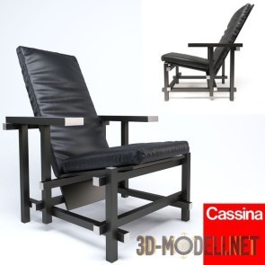 Кресло Cassina 635 BLACK