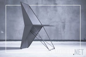 Кресло с граненым дизайном, «Monumental» от Eray Carbajo