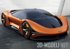 Концепция E-Zero представляет, как будет выглядеть электрический McLaren