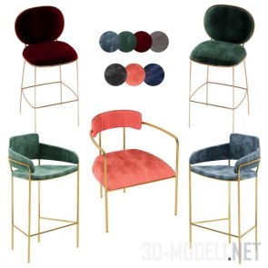 Набор стульев от Chiara Colombini