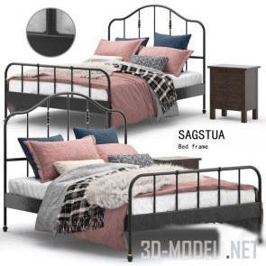 Кровать SAGSTUA от IKEA