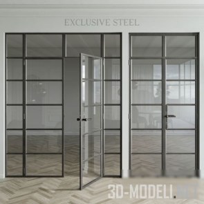 Двери из металла и стекла от Exclusive Steel
