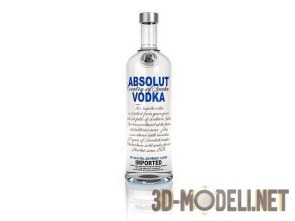 Бутылка водки «Absolut»