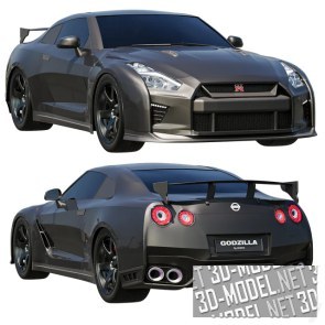 Автомобиль Nissan GTR R35 Godzilla