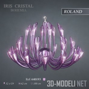 Люстра Roland Iris Cristal от Luxus Bohemia