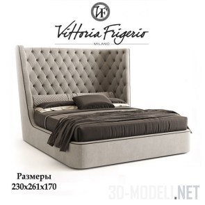 Кровать Medici high от Vittoria Frigerio