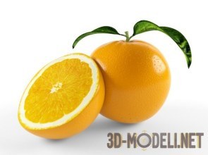 Апельсин с половинкой