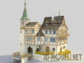 Средневековый замок Гютенбах
