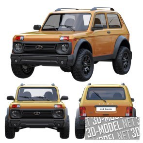 Внедорожник Lada Niva Bronto 4x4