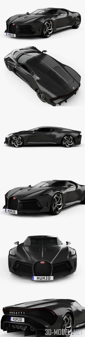 Гиперкар Bugatti La Voiture Noire 2019