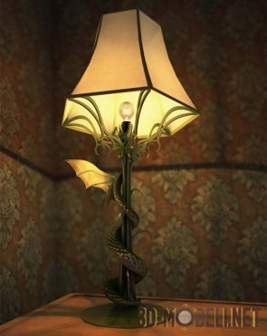 Лампа в готическом стиле