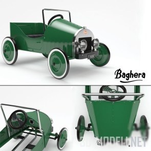 Педальный ретро–автомобиль Baghera